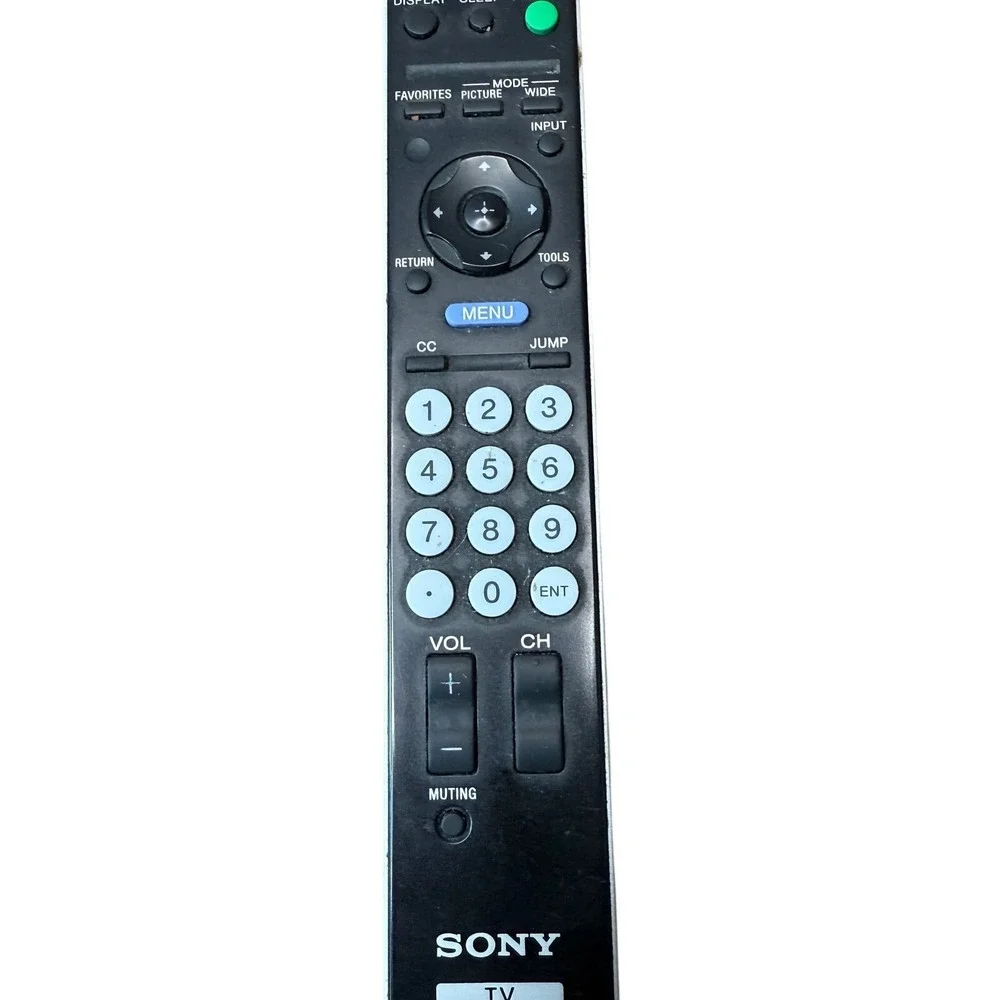 Sony RM-YD025‎ Remote Control for Bravia TV. Batteries not included
